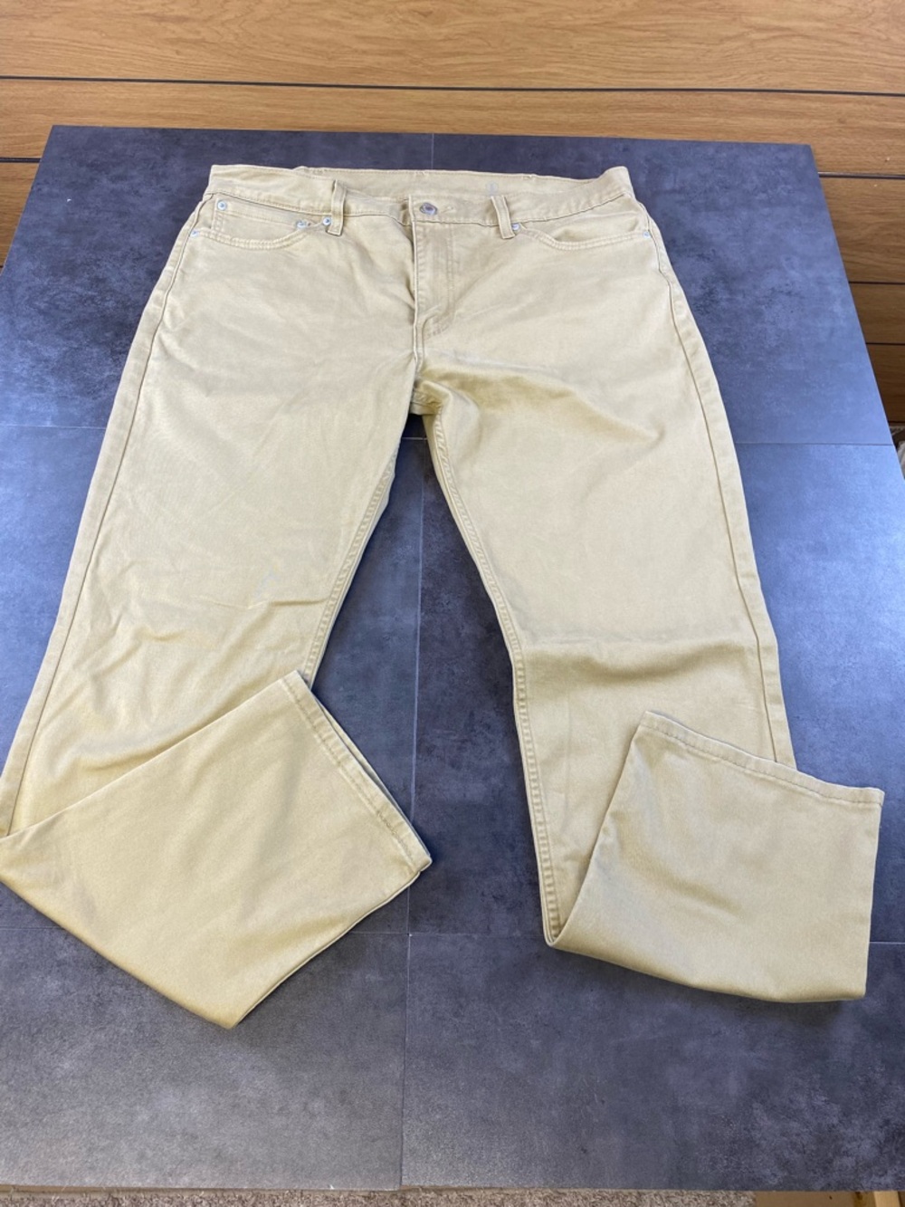 Levi's Men Tan 511 Slim Jeans-CLEAN